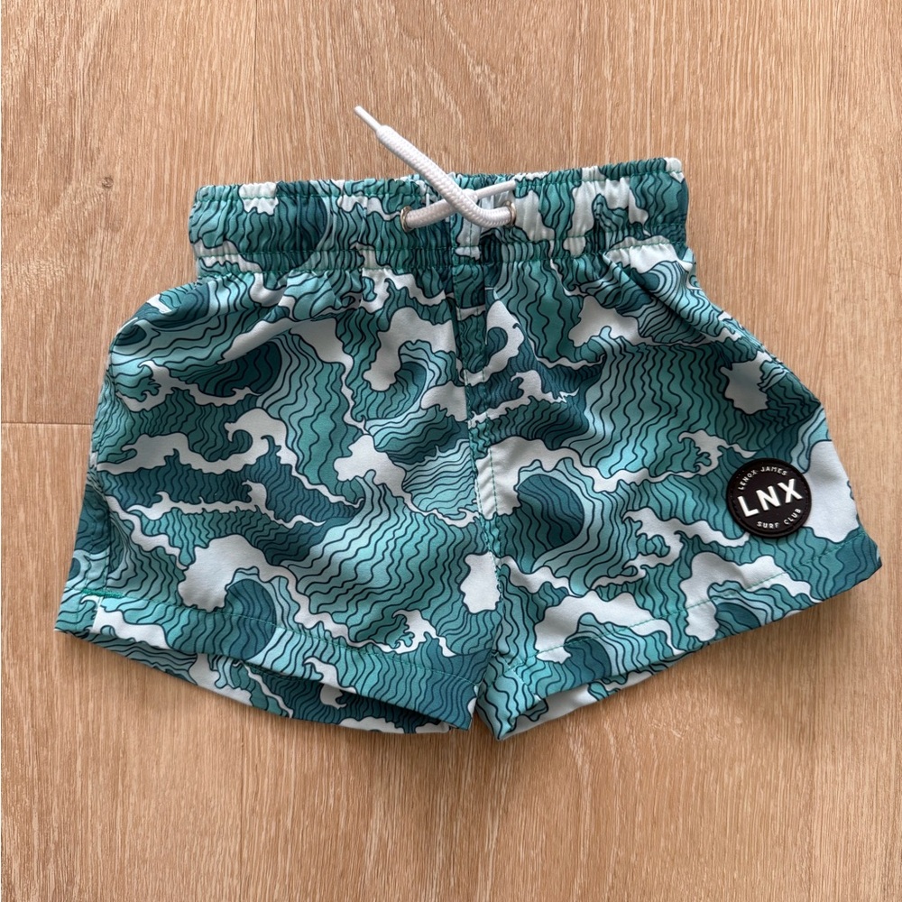 Lenox James wave swim trunks